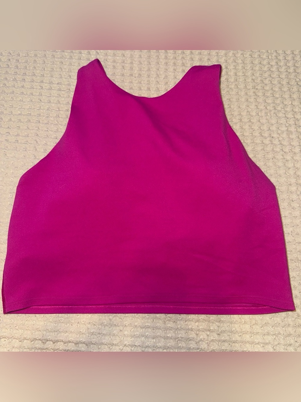 Athleta Magenta Crop Tank Top
